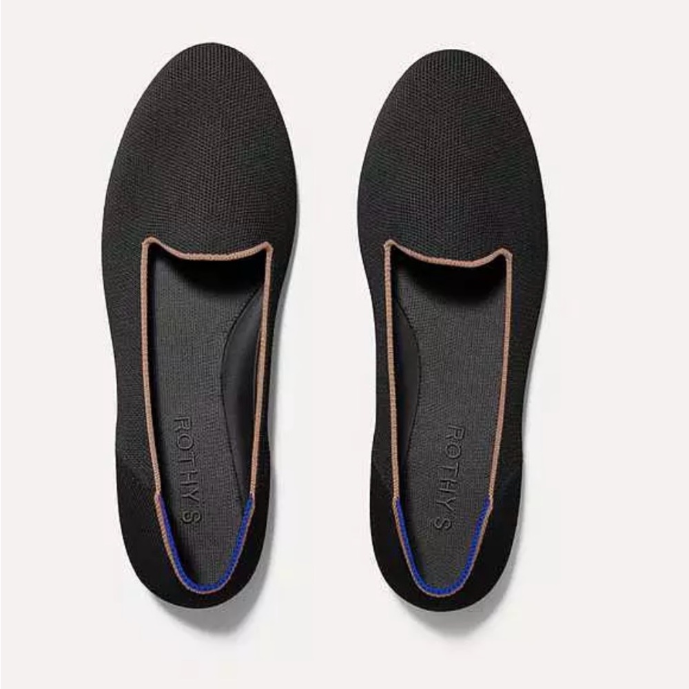 NWOT Rothy's Black Espresso lounge loafer